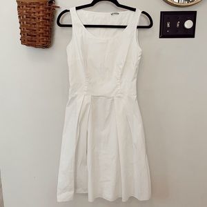 PRADA White Sleeveless Dress Size 42